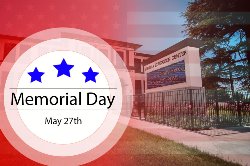 Memorial Day - All Schools Closed - May 27 2019